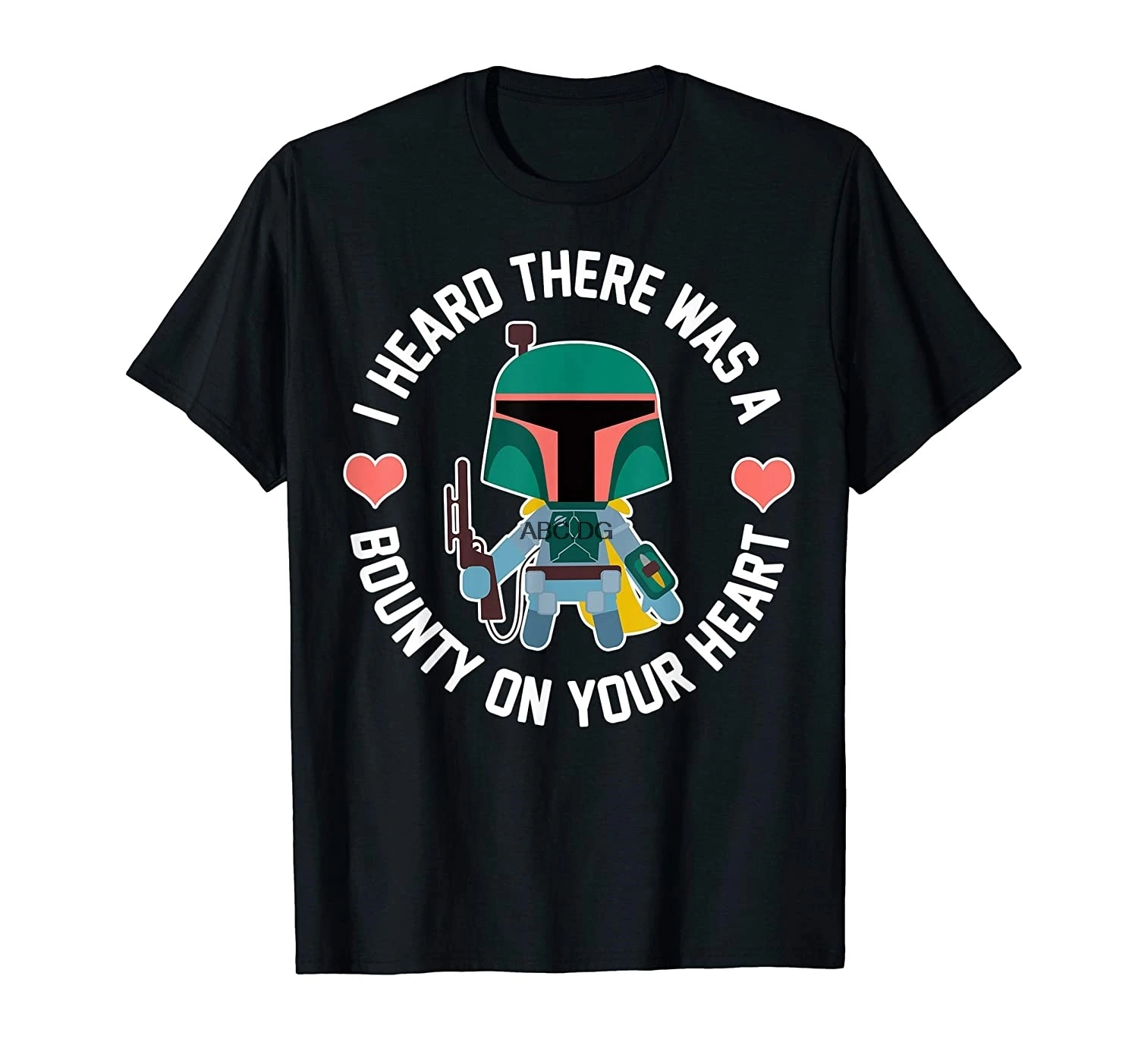 Графическая футболка Boba Fett Bounty Heart |