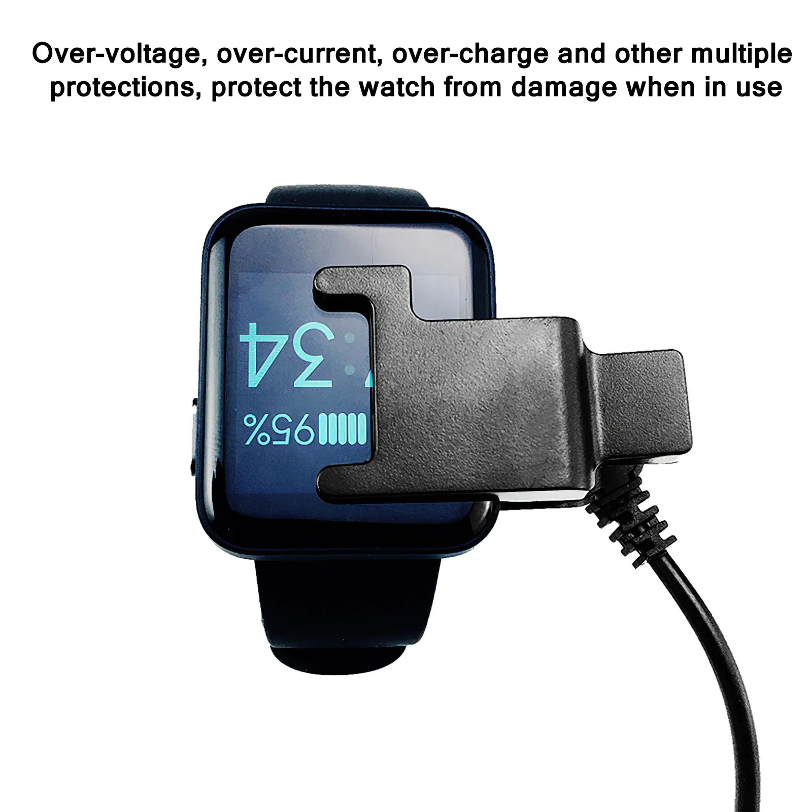 USB Charger For Mi Watch Lite Magnetic Usb Charging Cable Smart Cargador Redmi Strap Accessories | Электроника