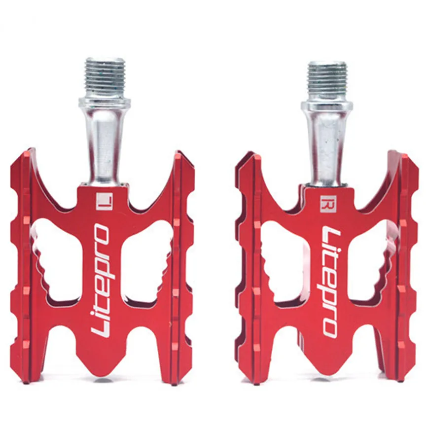

Litepro Mountain Bike K3 Pedal Mountain Road Folding Bicycle 412 10.8*6.2mm Bearing Pedal Foot Ultralight Aluminum Alloy
