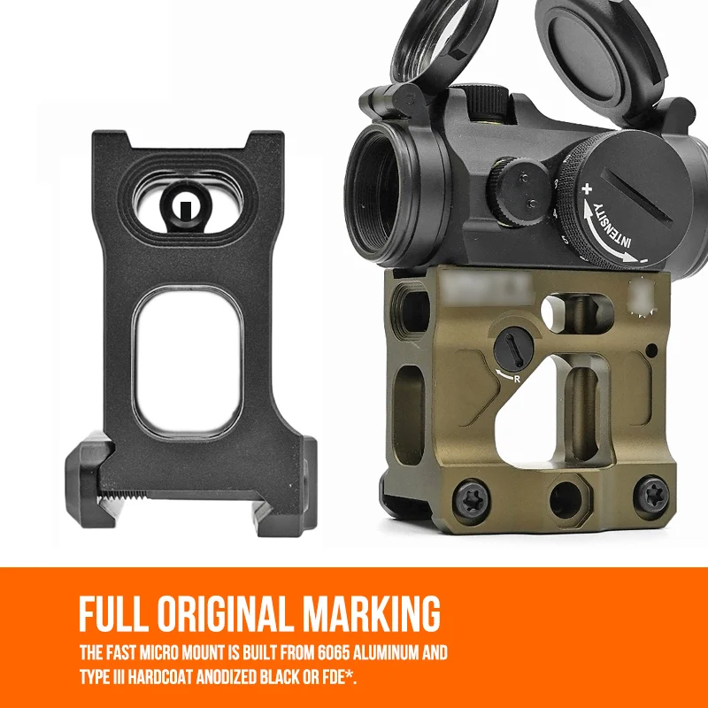 

Airsoft Tactical FAST Micro Mount 2.26″ Height Fits H1, H2, T1, T2, CompM5