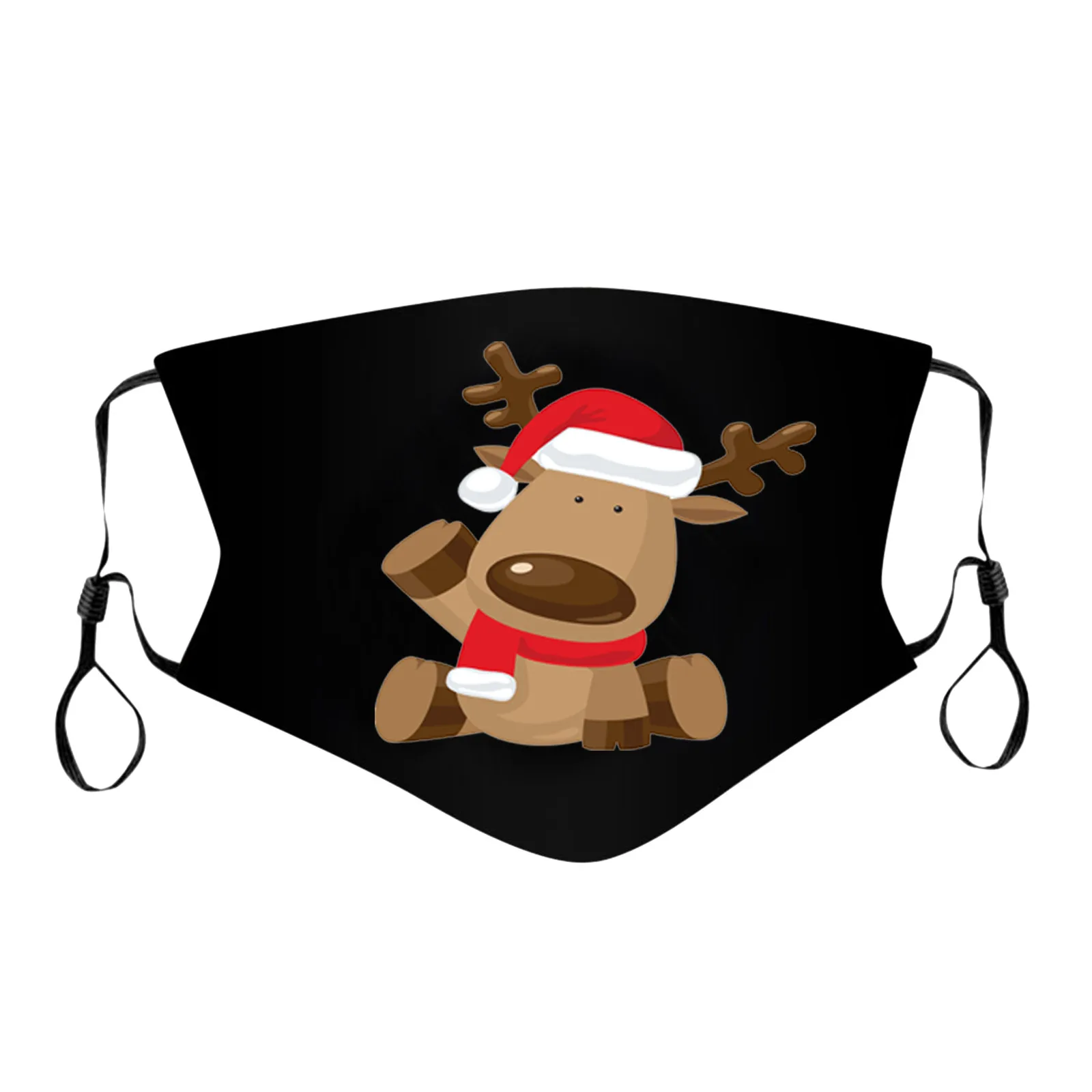 

Christmas Mask Mascarilla 1pc Adults Mouth Masks For Protection Face Mask Washable Earloop Masque Washable Reusable Facial Maske