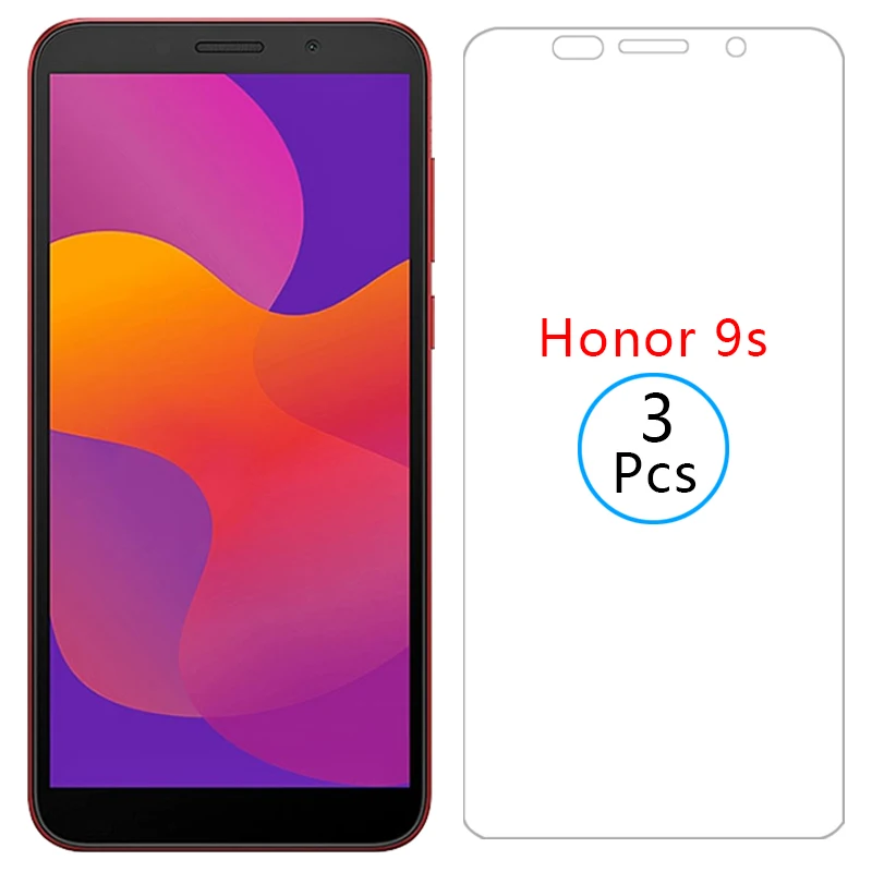 

protective tempered glass for huawei honor 9s screen protector on honor9s 9 s s9 film huawey huwei hawei honer onor honr 5.45 9h