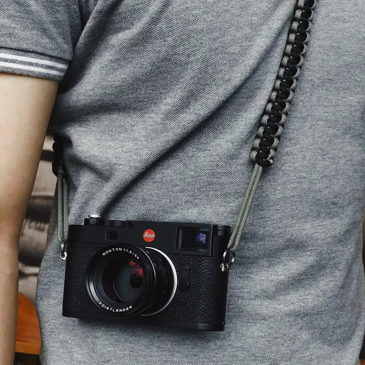 Nylon Mountaineering Camera Shoulder Strap Belt for Mirrorless Cameras (Leica, Canon, Nikon, Olympus, Pentax, Sony) image 5