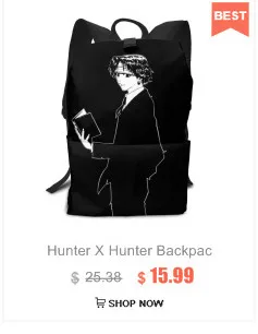 Охотник X охотничий рюкзак Chrollo HunterX охотничий рюкзак s для подростков мужчин и женщин сумка узор Высокое качество студенческие сумки