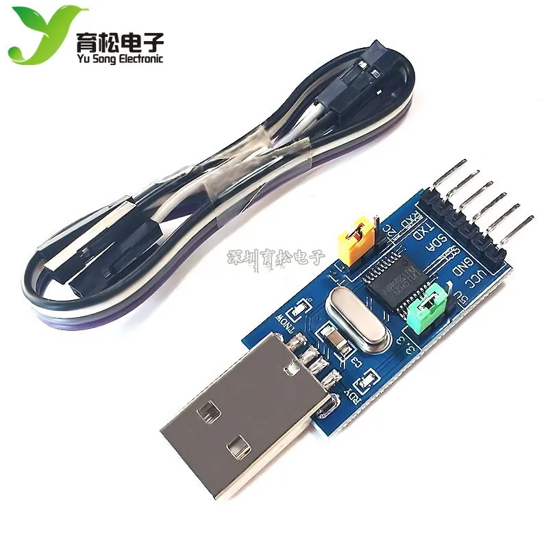 CH341T два в одном модуль USB К I2C IIC UART к TTL одноchip последовательный порт