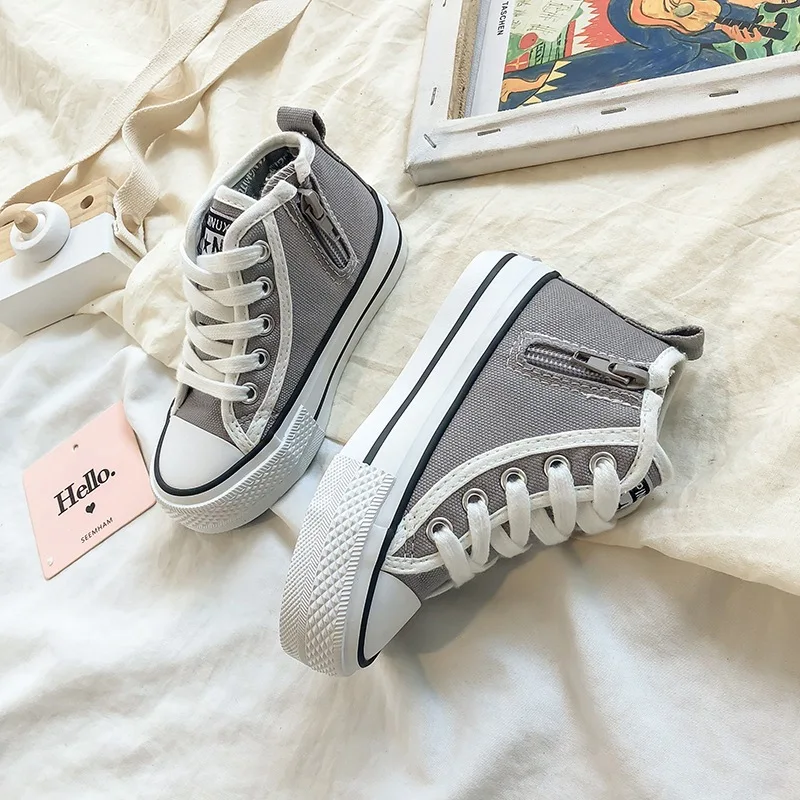 Детская обувь для девочек детская парусиновая кроссовки мальчиков весна-осень