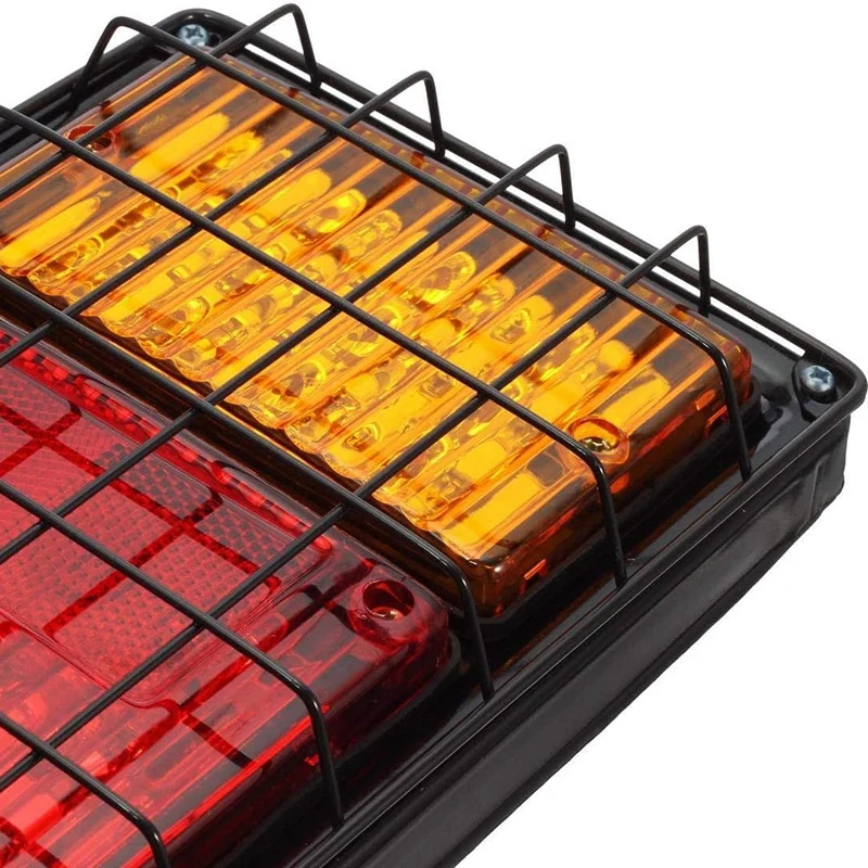 2Pcs 12V LED Truck Trailer Tail Lights Turn Signal Brake Light Running Reverse | Автомобили и мотоциклы