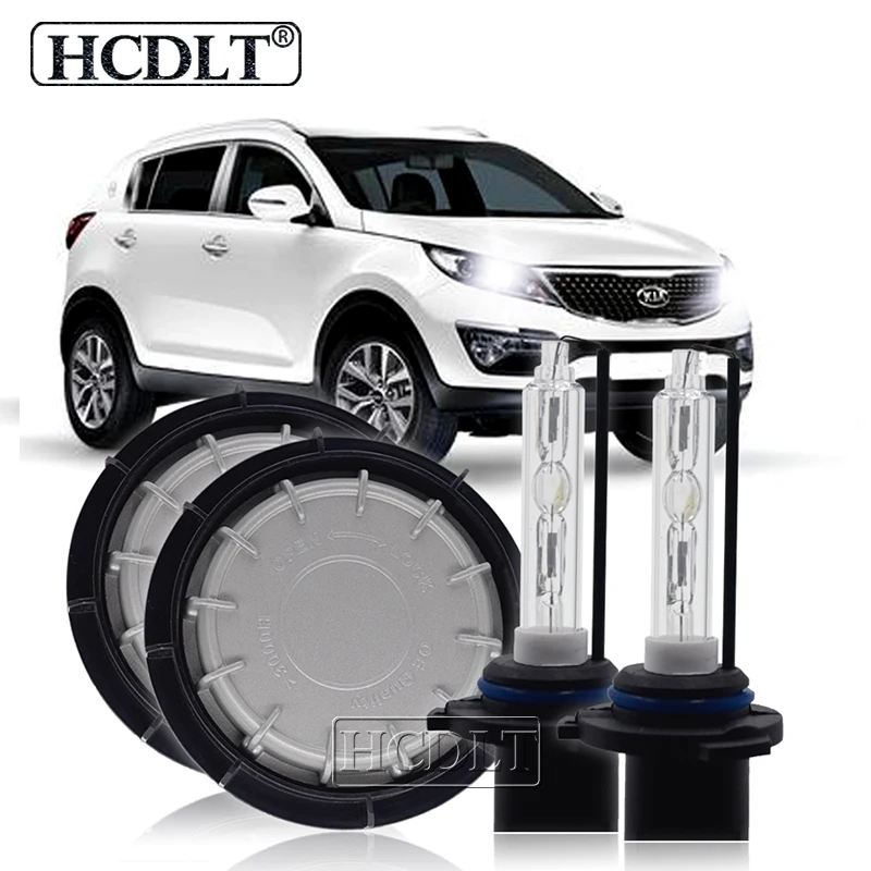 HCDLT все в одном дизайне KIA SPORTAGE автомобильные фары комплект ксенона 9005 4300K 55 Вт 35 HID