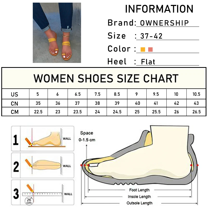 

Woman Summer Flip Flops Woman Weave Thong Slippers 2021 Women's Beach Flats Female Casual Shoes Ladies Big Size Slides Footwear