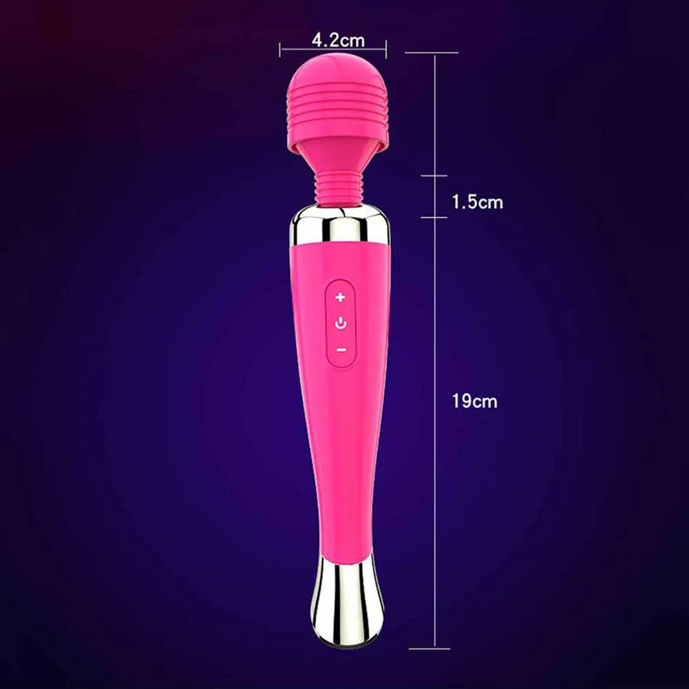Женская большой фаллоимитатор вибратор G spot Секс игрушки многоскоростной AV