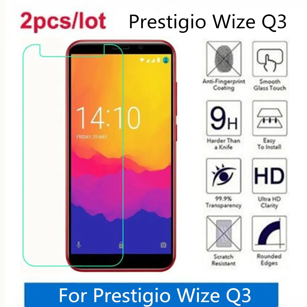 Закаленное стекло для Prestigio Wize Q3 2.5D Premium Защитная пленка экрана на защитная