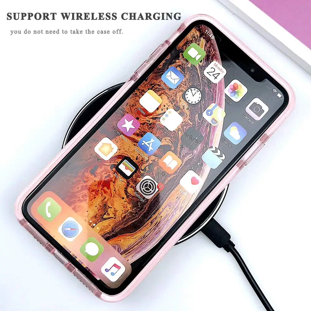 Прозрачный чехол для Vivo X27 V15 S1 Pro Y93 IQ00 X9S X20 Plus Y83 Y71 X21 U1 мягкая задняя крышка с