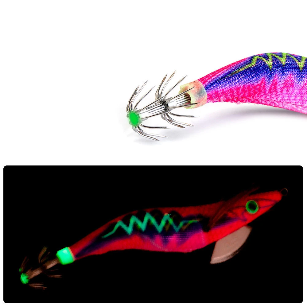 Мягкий крючок для кальмара со звуком имитация креветки псевдокреветки с