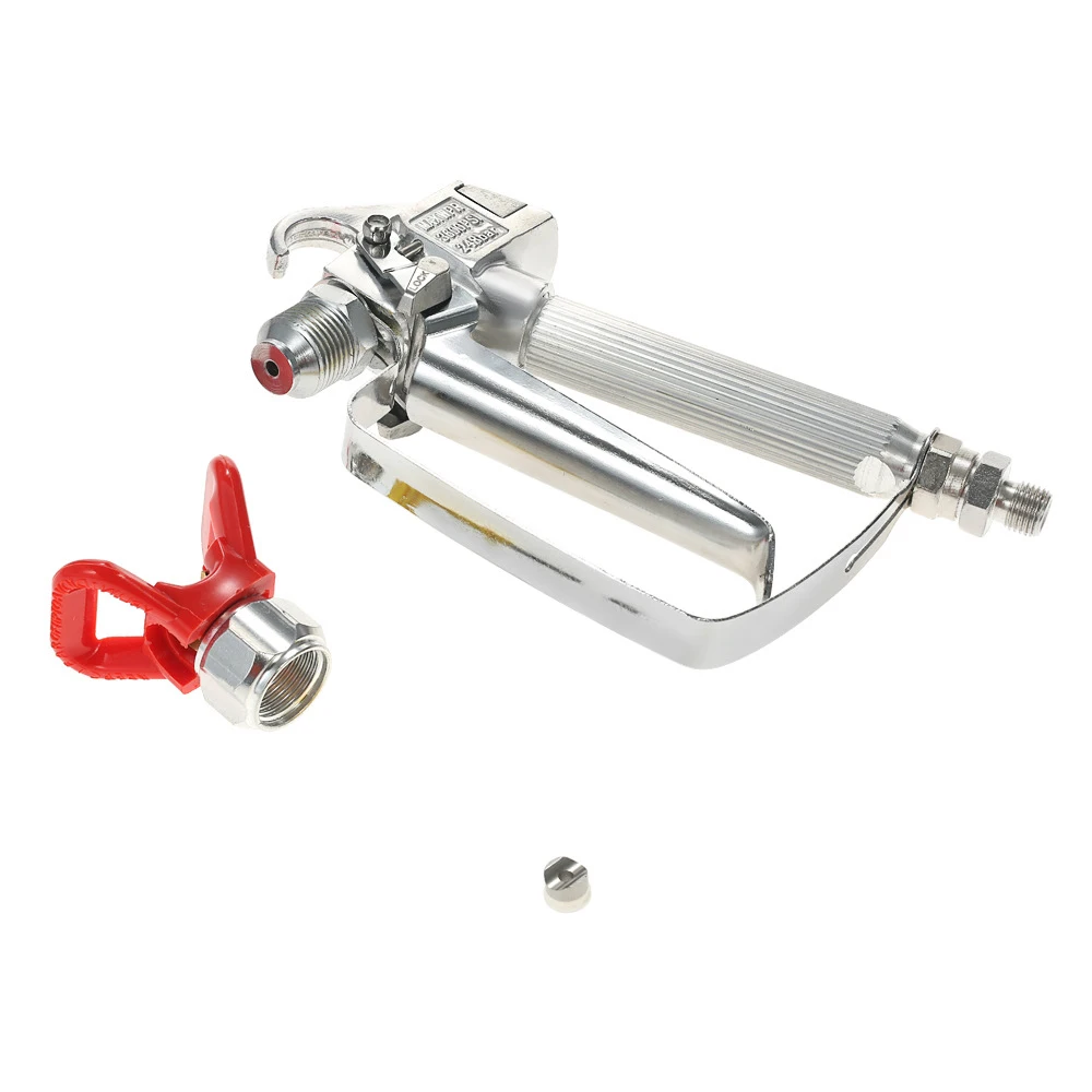 

3600PSI High Pressure High Quality Airless Paint Spray Gun Airless Spraying Machine with Red Nozzle Guard for Pump Sprayer Tool