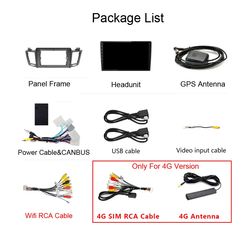 Roadwise Android автомобильный радиоприемник мультимедийный плеер для Toyota RAV4 RAV 4 2012 -2015