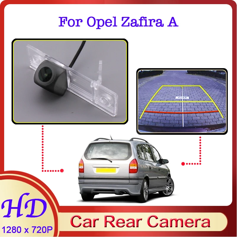 

Автомобильная камера заднего вида «рыбий глаз» для Opel Zafira A 1999 ~ 2005 ночное видение HD Водонепроницаемая специализированная камера заднего ви...