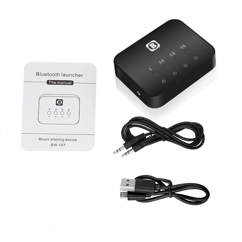 Kebidu мини оптический Bluetooth передатчик Aptx 1-3 мульти-пара для ТВ Dual Link Беспроводной музыкальный аудио адаптер для динамика