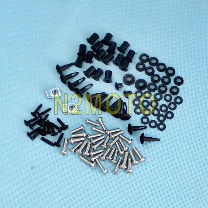 96 шт. аксессуары для мотоциклов полный обтекатель КУЗОВ Болты Комплект Винты