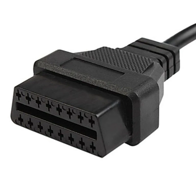Кабель OBD2 для KIA диагностический инструмент 20 Pin-16 Pin OBDII считыватель кодов адаптер