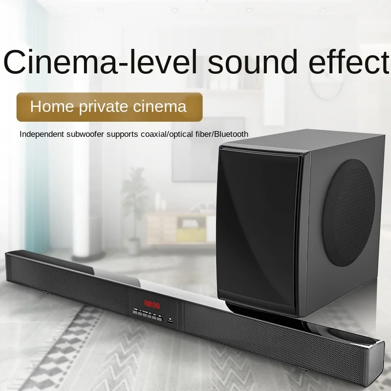 tv audio living room home echo wall home theater wireless bluetooth speaker projector mobile phone super dynamic bass boost free global shipping