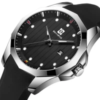men watch unique country hour marks simple quartz watches for man business clock silicone strap waterproof sport reloj masculine