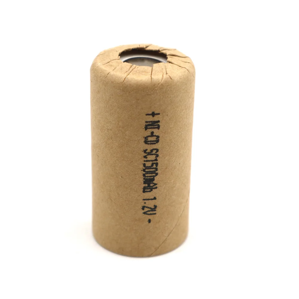 10 шт. SC1500mAh 1 2 V Перезаряжаемые Ni-CD Батарея высокая скорость разряда 10C для Мощность