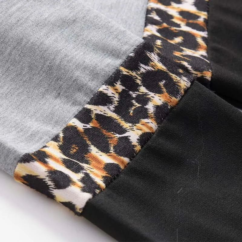 2022 осенние женские толстовки винтажные леопардовые толстовки с буквенным принтом от AliExpress WW
