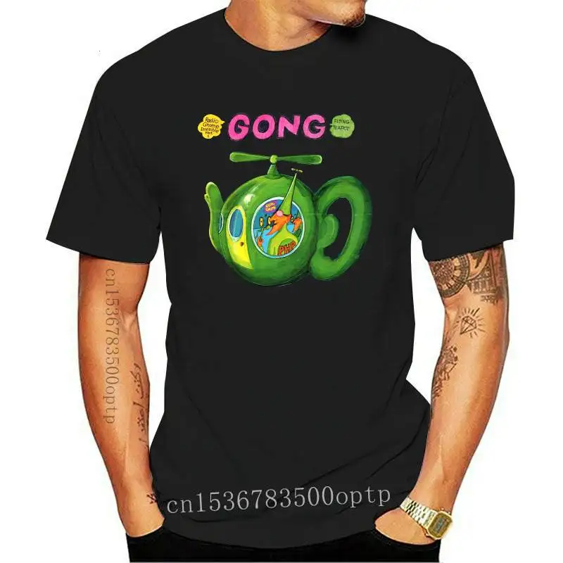 

New Gong Orgone Festival psychedelic rock band White T-shirt Tee S M L XL 2XLknitted comfortable fabric