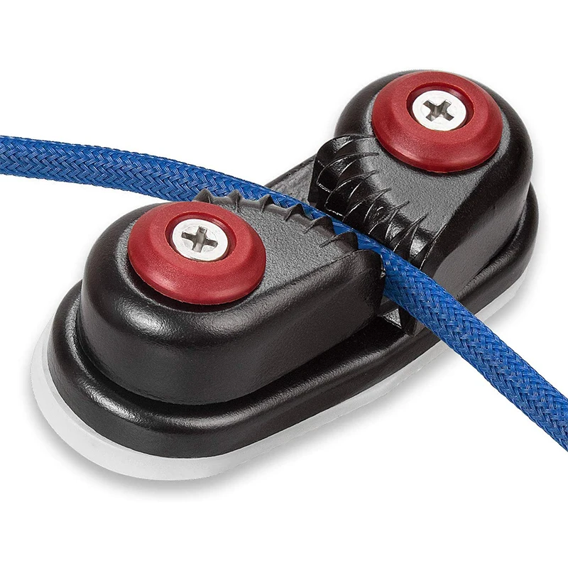 Черные анодированные алюминиевые клипсы для лодок морских Парусников Каяка