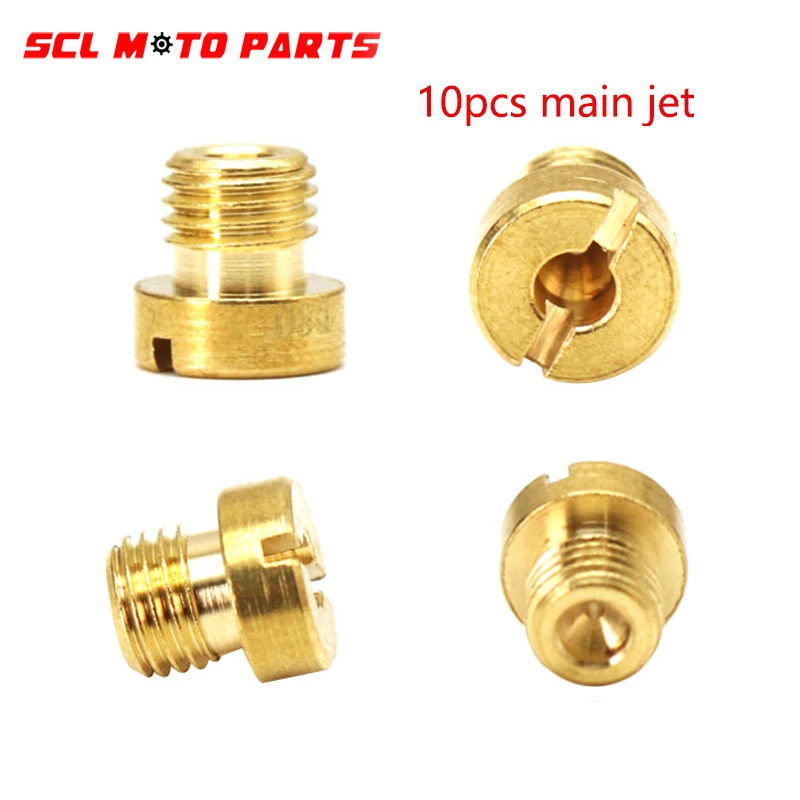 Alconstar 10PCS карбюратор Основной комплект струи M6 6 мм резьба для Dellorto PHBH PHBL FRD PHF VHB VHSH