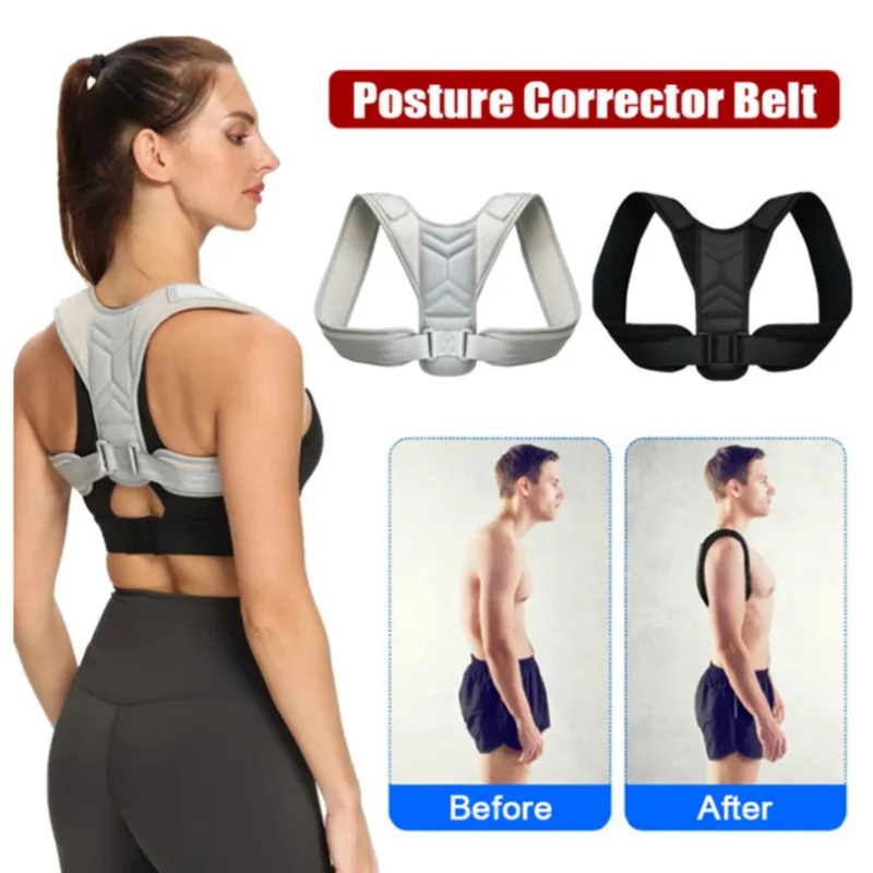 

Регулируемый Корректор осанки, бандаж для спины, удобный тренажер для осанки позвоночника и поддержки осанки, выпрямитель для горба