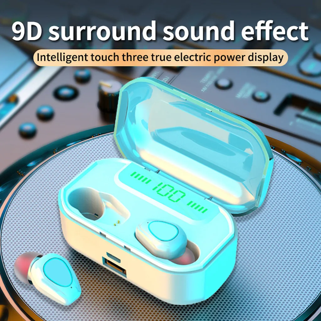 Bluetooth 5 0 гарнитура TWS беспроводные наушники мини стерео 2020|Наушники и гарнитуры| |