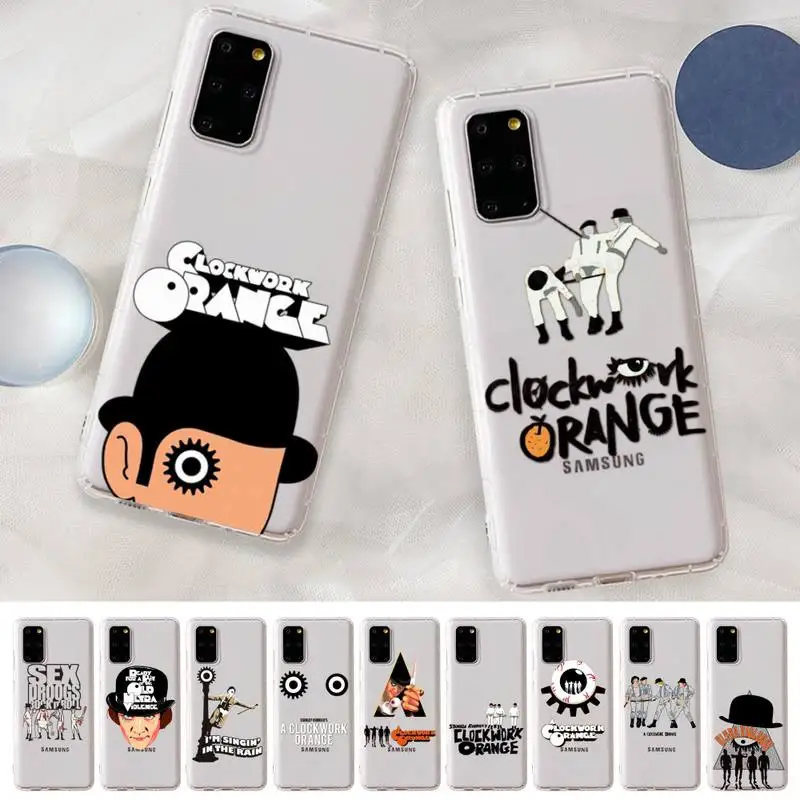 

A Clockwork Orange Phone Case For Samsung A 10 20 30 50s 70 51 52 71 4g 12 31 21 31 S 20 21 plus Ultra
