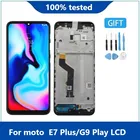 Дисплей для Motolola MOTO E7 Plus XT2081-1, сенсорный ЖК-экран, дигитайзер в сборе для Moto G9 Play XT2083-1, оригинал
