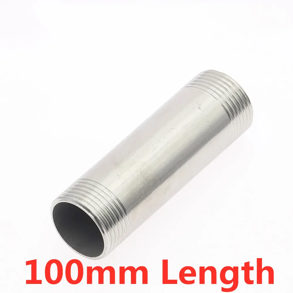 

Фитинги для труб из нержавеющей стали SS 304, переходник с наружной резьбой 1/8, 1/4, 3/8, 1/2, 3/4, 1, 1-1/4, 1-1/2 дюйма, 1 шт.