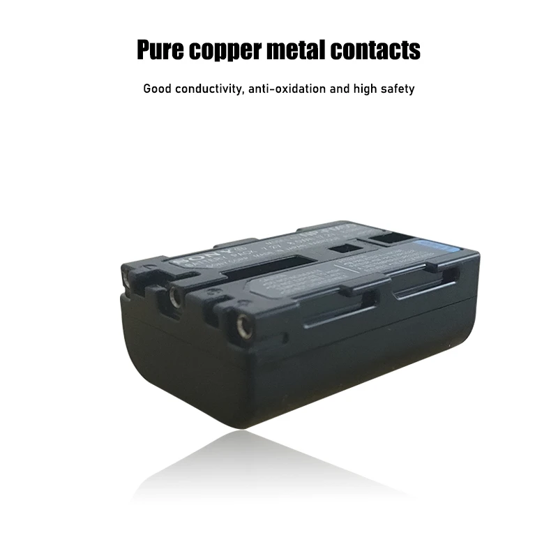 Оригинальные аккумуляторы Sony 7 2 v 1300mAh NP-FM50 NP FM50 FM55H для камеры NP-FM51 NP-FM30 NP-FM55H A100 |