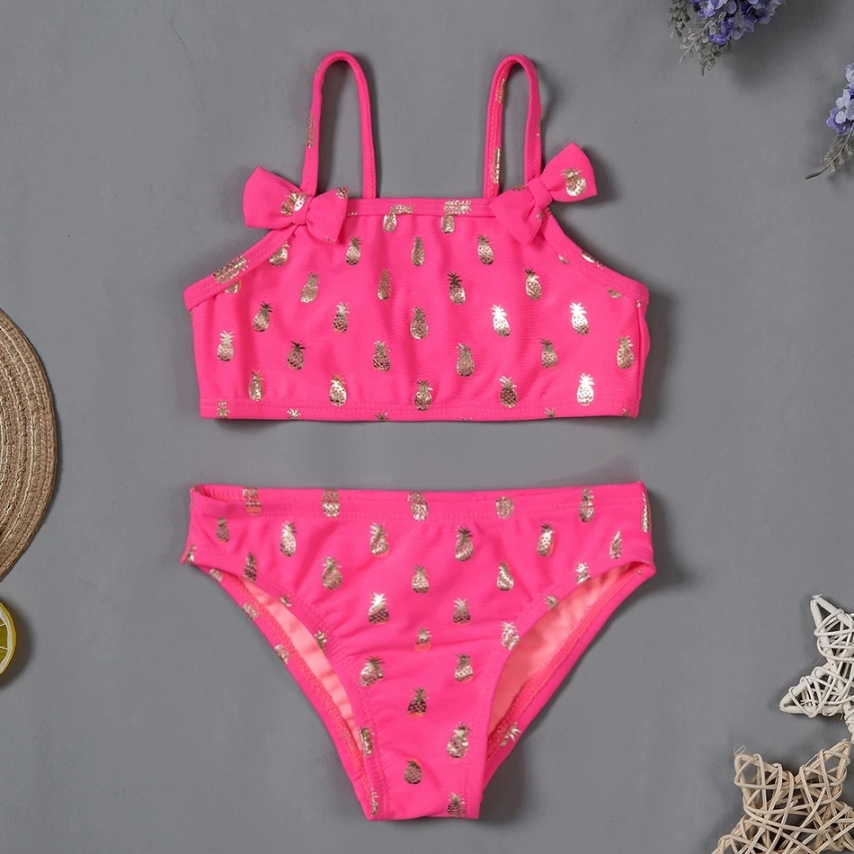 2020 AliExpress New Black Bikini Children's Swimsuit Girls Split XYY-115 | Спорт и развлечения