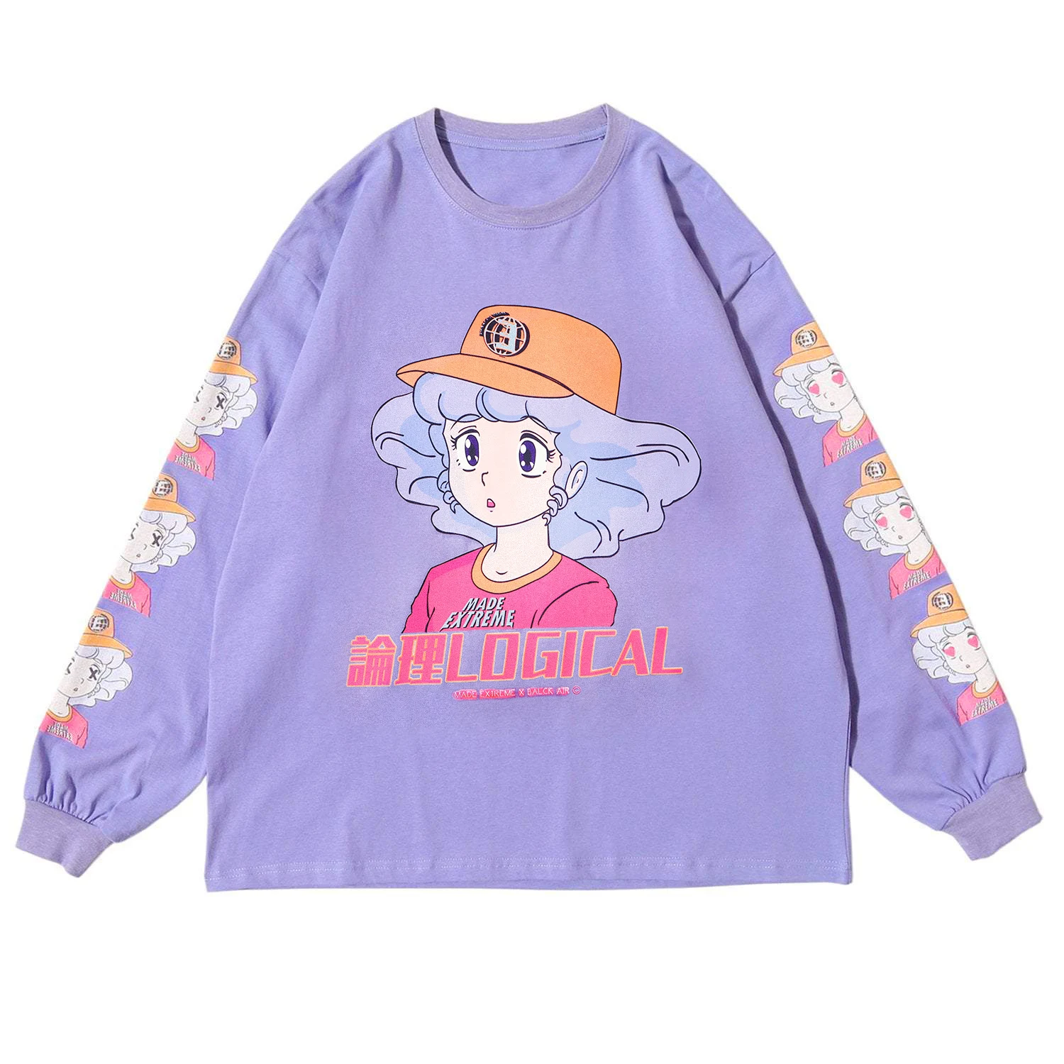 Футболка мужская с японским мультяшным принтом уличная одежда в стиле хип хоп