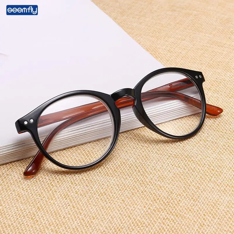 

Seemfly Hot Sale High-definition Reading Glasses Unisex Fashion Ultralight PC Frames Presbyopic Glasses Eyewear +1.00~4.00 Gift