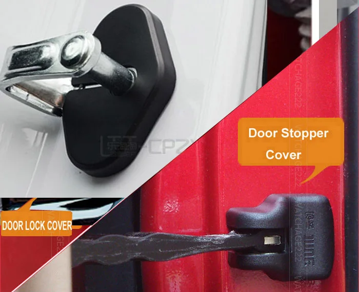 

Accessories Fit For Verano Astra J Epica Door Lock Cover Buckle Stopper Catch Case Cap Anti Rust