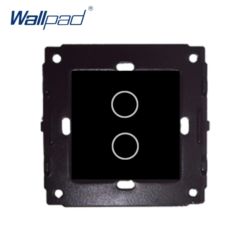Настенный сенсорный выключатель 2 клавиши переключатель Wallpad функциональная