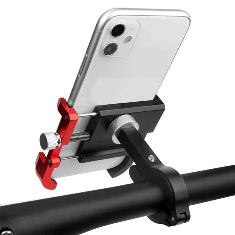 Bicycle Phone Mount Aluminum Bike Holder Shockproof Fixing Bracket 8.5×8×5.5cm 40DEC0502 | Мобильные телефоны и