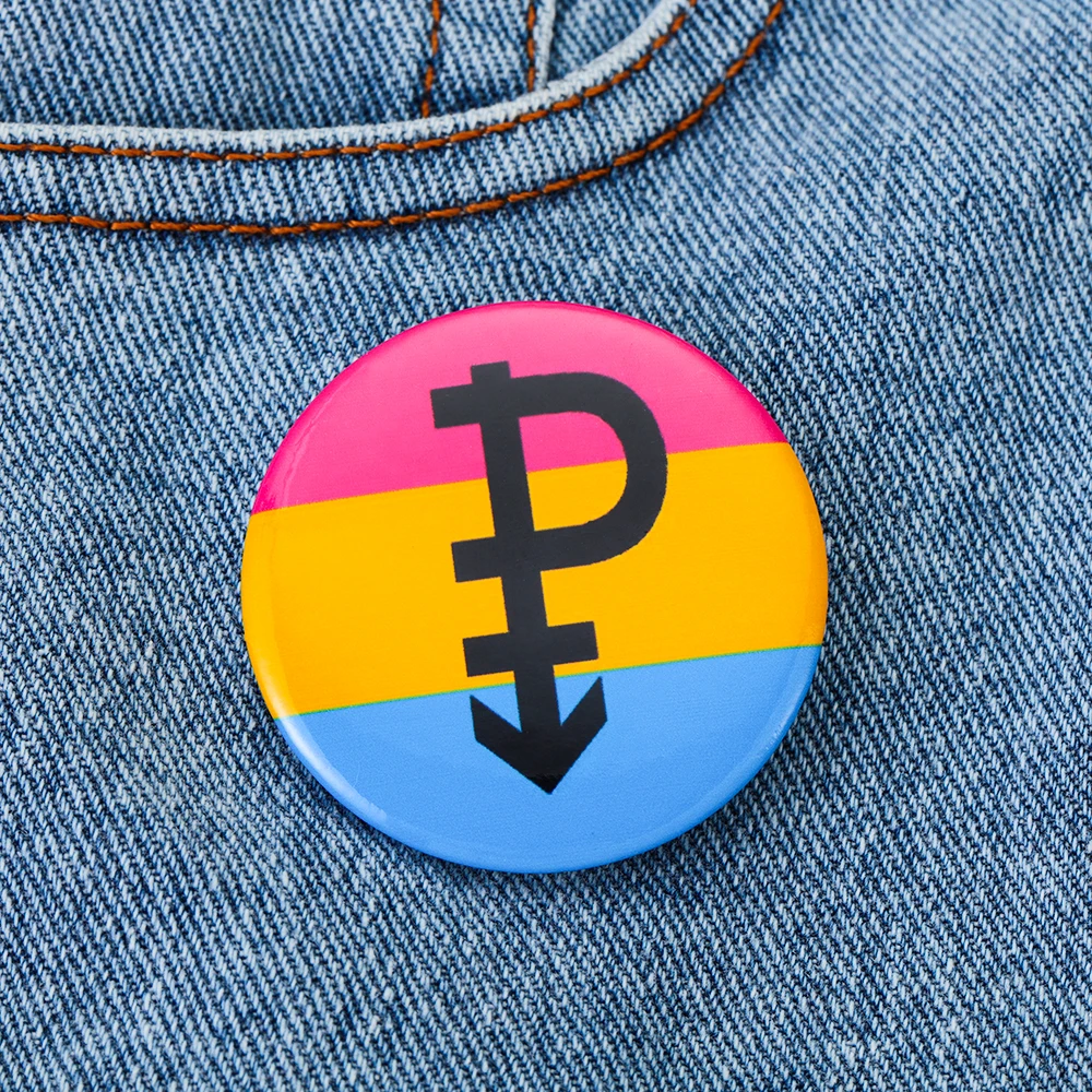 Creative Rainbow Heart Finger Flag Love is Pins Brooches Metal Badges Gay Lesbian Pride Lapel Pin Gifts Jewelry Accessories | Украшения и