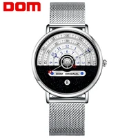 dom 2021 men watch creative man watches male wristwatch luxury mens clock reloj mujer bayan saat