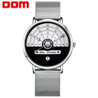 Часы DOM 2021 мужские, креативные наручные, роскошные