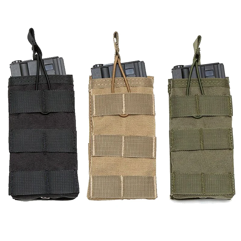 

1000D Nylon Tactical Single Magazine Pouch Army Military Cartridge Bag Airsoft Paintball Vest Molle Pouch Hunting Accessories