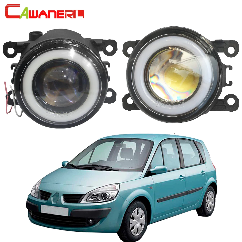 Cawanerl для Renault Scenic II III 2003 2015 стайлинга автомобилей H11 светодиодный туман