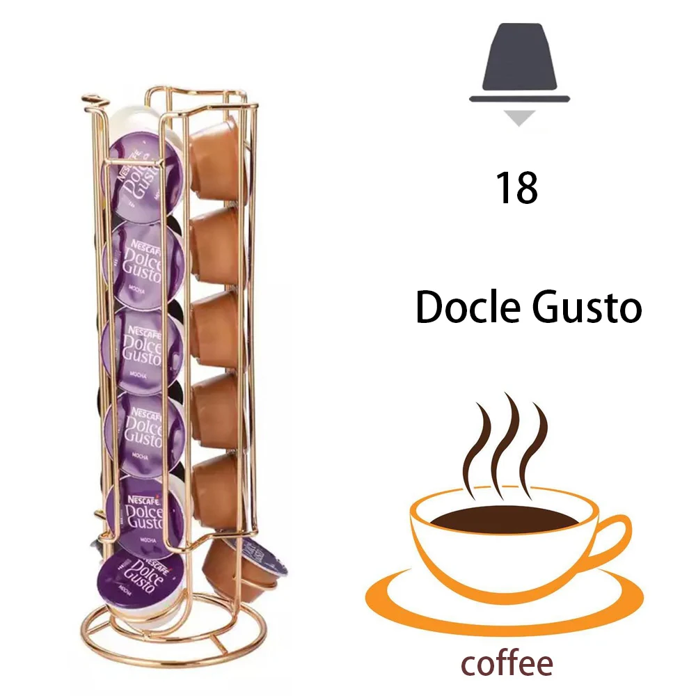 Капсульный держатель Nespresso Кофе инструменты Dolce чашка gusto стручки вращающийся