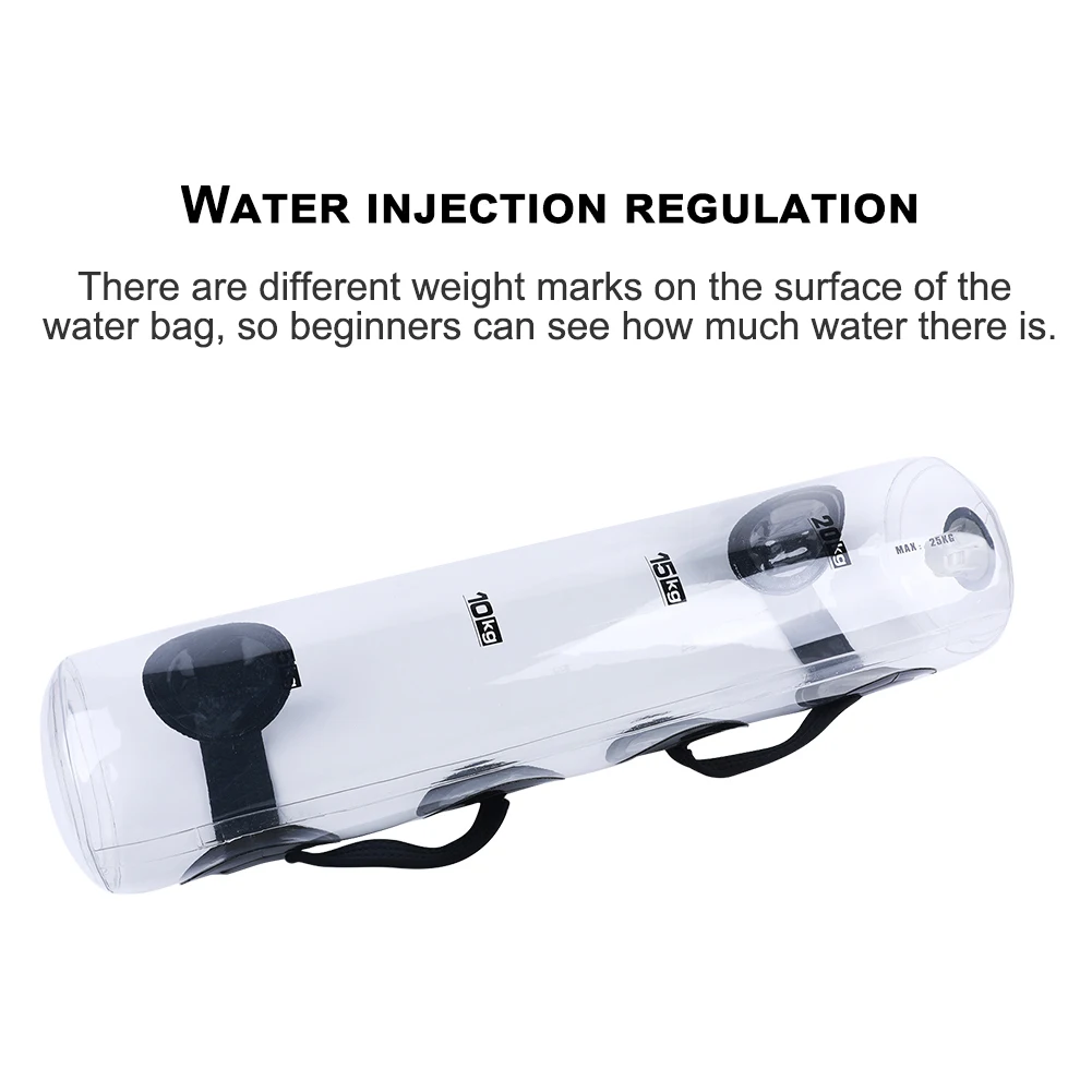 

25kg Home Exercise Balance Inflatable Muscle Training Soft Indoor Sports Fitness Aqua Bag Dumbbell Adjustable Weightlifting