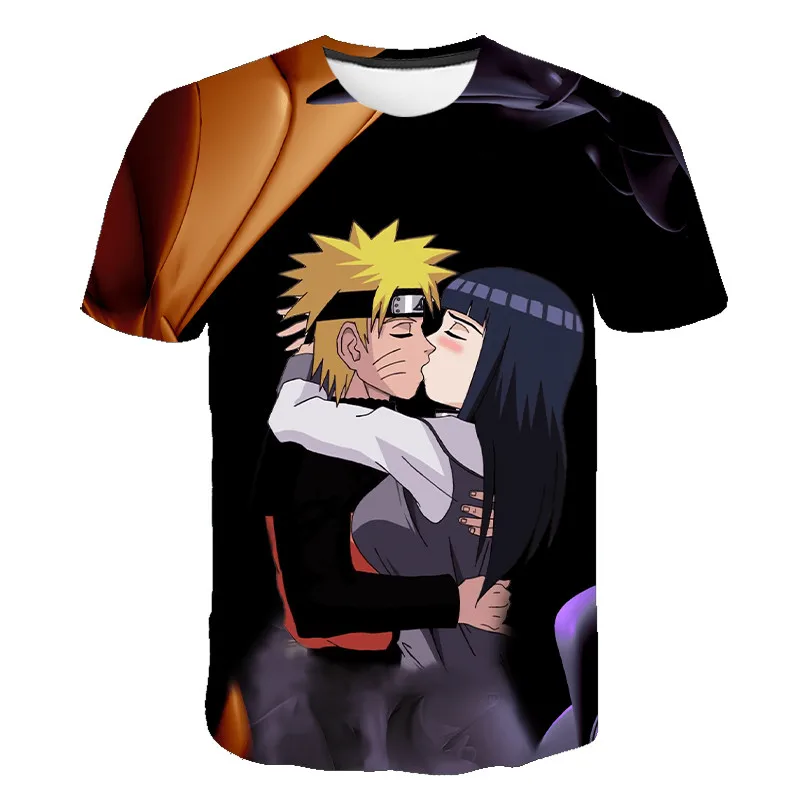 

Summer 2020 short-sleeved Naruto 3D printed anime designed T-shirt fashion novelty style cool men and women T-shirt Anime XS-6XL